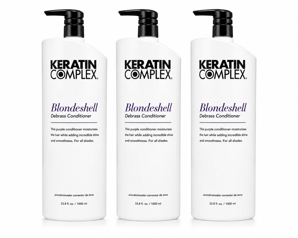Keratin Complex Blondeshell Debrass Conditioner 33.8 fl oz Trio 3 Pack